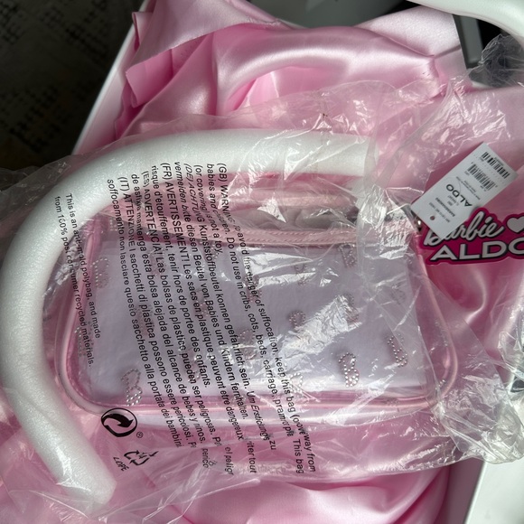 Aldo Pink Transparent Women's Bag - Picture 5 of 5